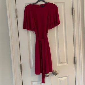 Lauren hot pink dress